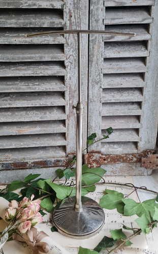 Ancien presentoir chrome porte - ancien,